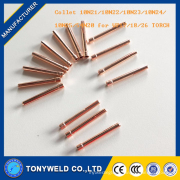 tig series welding parts wp17/ wp18 /wp26 tig welding gun collet